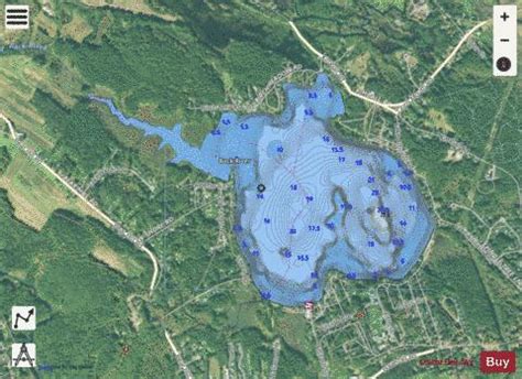 Lake Attitash Fishing Map | Nautical Charts App