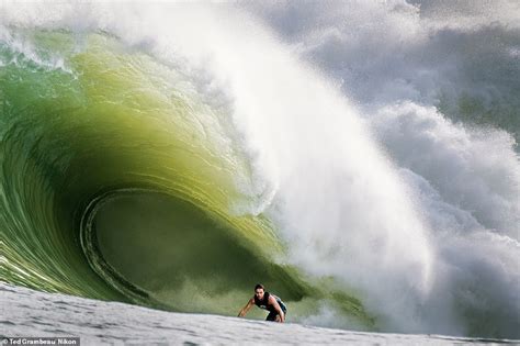 Monster waves, gnarly barrels and epic airtime: Photos capture the best surfing moments of the ...