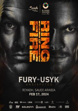 TYSON FURY vs. OLEKSANDR USYK Undispute Boxing Poster