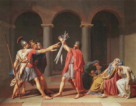 The Oath of the Horatii Painting by Lagra Art - Fine Art America