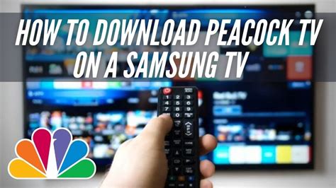 How To Download Peacock TV on Samsung Smart TV - YouTube