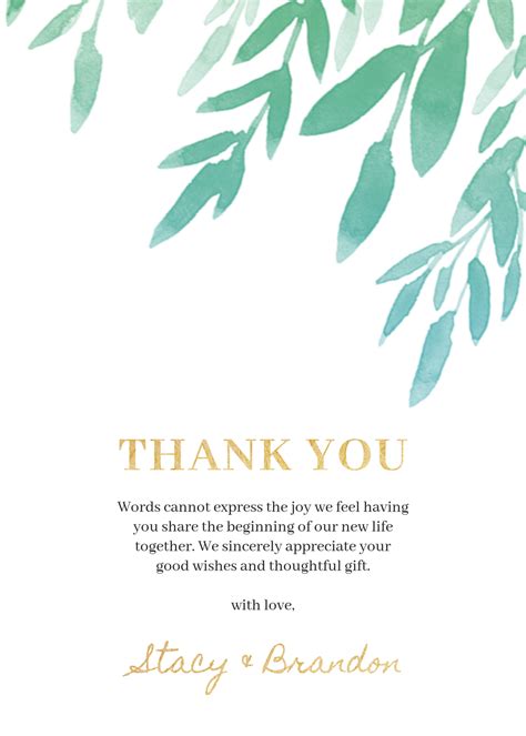 Thank you white customizable thank you card template | Shutterstock