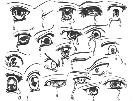 36+ How To Draw Anime Eyes Crying Pictures - Anime Wallpaper HD