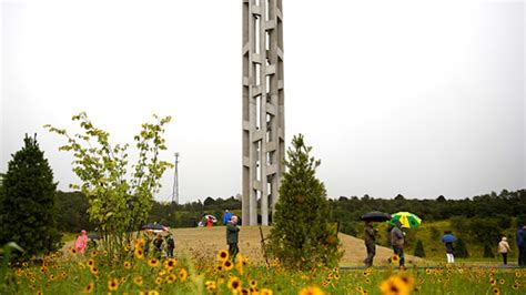 Memorial dedicated to Flight 93 victims