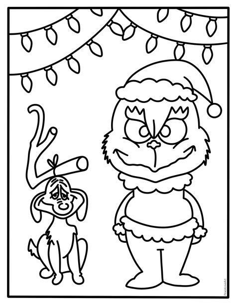 Grinch 2022 Coloring Pages