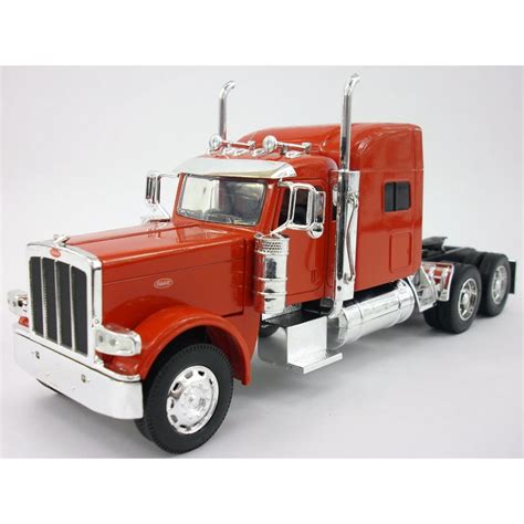 Peterbilt 389 Red Extended Cab 1/32 Scale Diecast Metal/Plastic Truck Model - Walmart.com ...