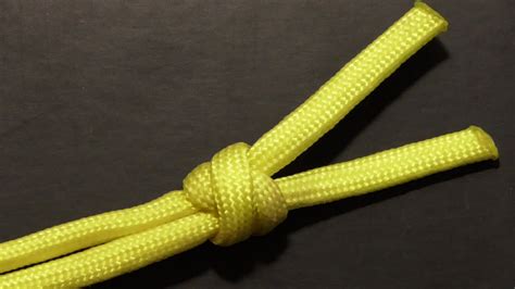 How To Tie A 2 Strand Matthew Walker Knot With Paracord - YouTube