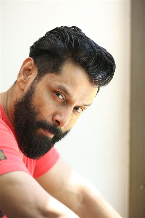 Chiyaan Vikram Latest Photo Shoot Stills | Mens hairstyles thick hair, Long thick hair men, Hair ...