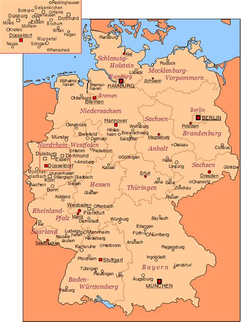 Leverkusen Germany Map / Germany Billsportsmaps Com : Location maps of cities in germany ...