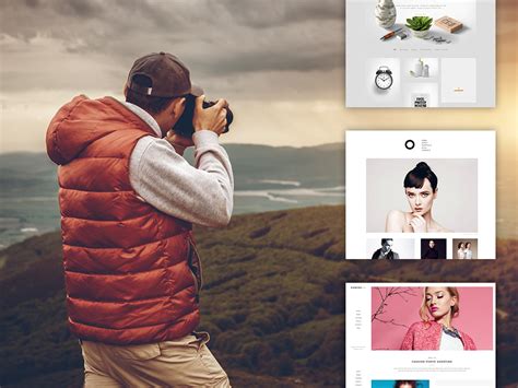 New Photographer Portfolio WordPress Themes - WP Daddy