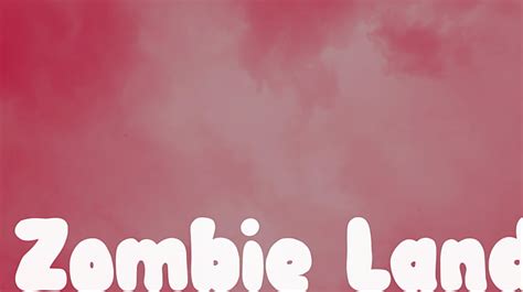 Zombie Land Font : Download Free for Desktop & Webfont