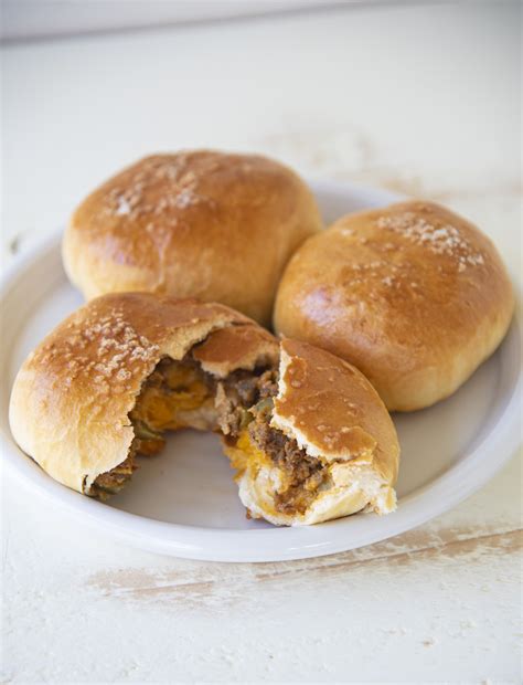 Vegetarian Cheeseburger Buns