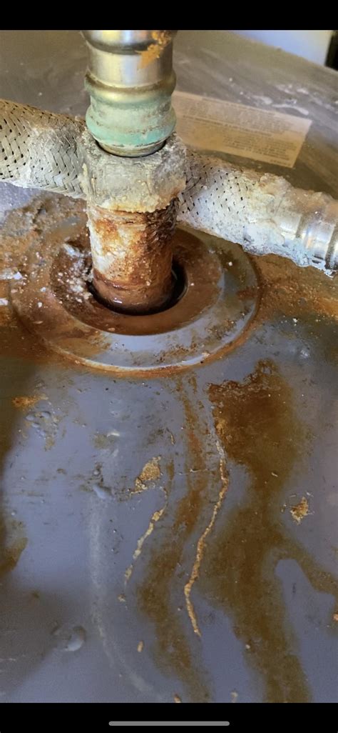 Hot Water Tank Leak - leaking under the valve?? Is this faulty ...