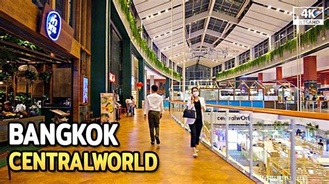 Walking inside CENTRAL WORLD Mega-Shopping Mall in Bangkok 2022 [4K ...