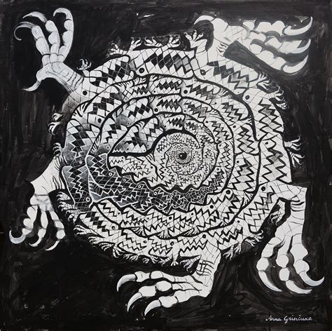 Oroboros Art, the Ouroboros, Acrylic on Canvas, Original Painting - Etsy | Original paintings ...