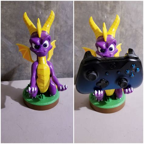 Spyro cable guy controller holder by Forestvoid24 on DeviantArt