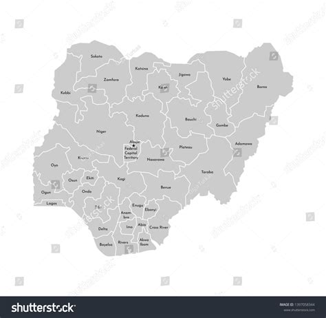 6,001 Nigeria borders Images, Stock Photos & Vectors | Shutterstock