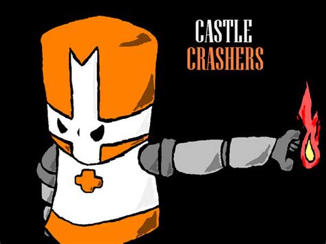 Orange Knight- Castle Crashers by Noyoucantmesswithme on DeviantArt