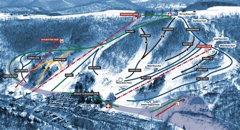 Mount La Crosse Trail map - Freeride