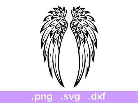 Cute Angel Wings Svg Angel Wing Svg Angel Svg Angel Wings Etsy In ...