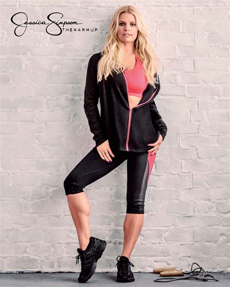 Jessica Simpson Celebrates New Gym Line by Sharing Her Leg-Toning Secrets With Us | Glamour