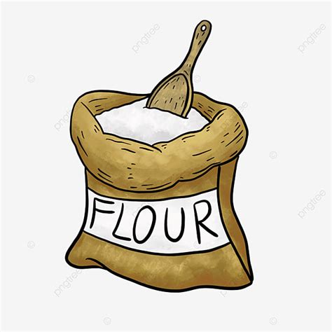 Flour Sack Clipart Vector Bulk Sack Flour Clip Art Flour Clipart Bag ...