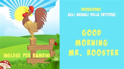 Good morning mr. ROOSTER! Kids song | Super simple songs, Good morning ...