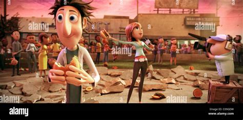 Flint Lockwood Cloudy Chance Meatballs High Resolution Stock ...