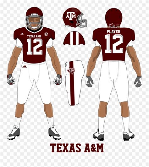 Texas A&m Home Football Uniform 2012-pres - American Football Uniform ...