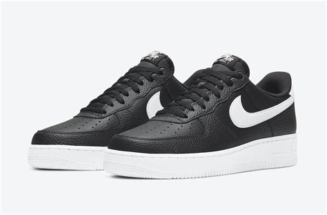 Nike Air Force 1 Low Black White CT2302-002 Release Date - SBD