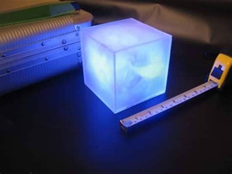 Tesseract Infinity Stone Movie Prop Marvel Cosmic Cube | Etsy