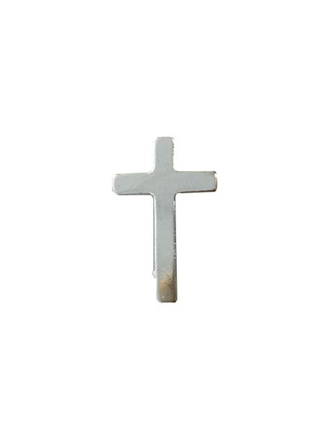 Lapel Pin: Silver Cross 25mm - Lapel Pins General - Pleroma Christian ...