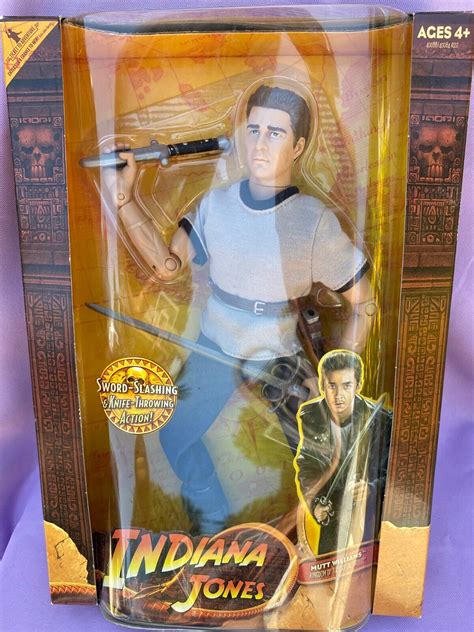 Indiana Jones Kingdom Of The Crystal Skull Mutt Williams 12" Figure Shia Labeouf | eBay