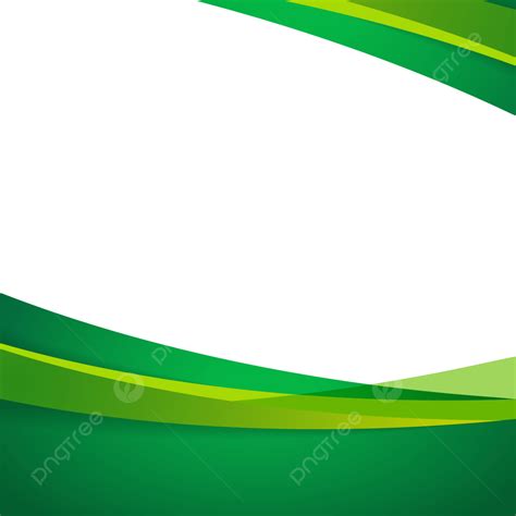Green Wavy Shapes On Transparent Background Curved, Background, Business Background, Green PNG ...
