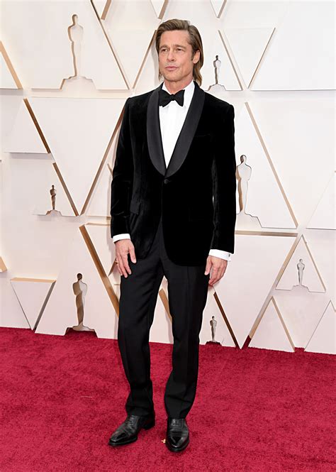 Brad Pitt’s Oscars tuxedo: Meet the man who designed it | British GQ