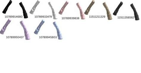 several different types of ties are shown in this graphic style, with the names and numbers ...