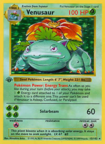 Value of Venusaur Cards? | Price Guide - Sell Pokemon