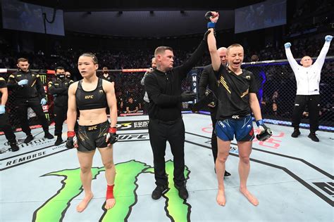 Rose Namajunas vs Zhang Weili rematch opening odds show no clear favorite