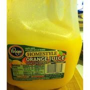 Kroger Orange Juice, Homestyle: Calories, Nutrition Analysis & More | Fooducate