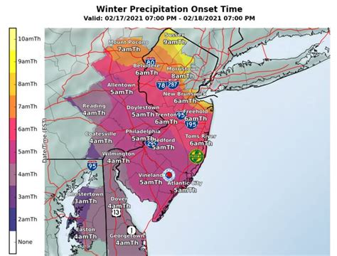 N.J. weather: Winter storm warnings issued across most of state, with ...