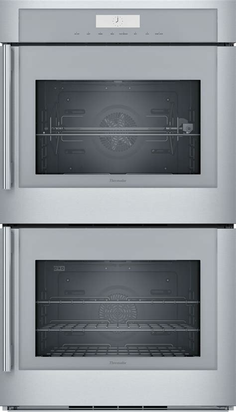 Thermador MED302RWS 30 Inch Double Wall Oven with 16 Cooking Modes, Self-Clean, Halogen Lights ...