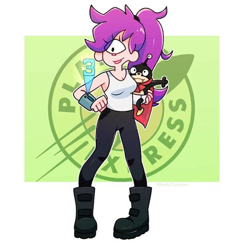 Futurama Leela fanart by BeefyCupcakes on DeviantArt