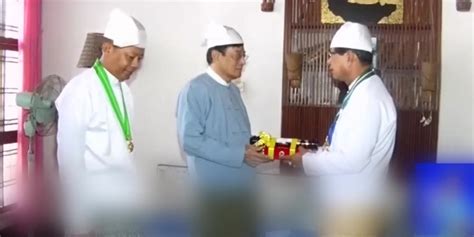 Honourary Titles: Chief ministers hand over titles to recipients | Myanmar International TV