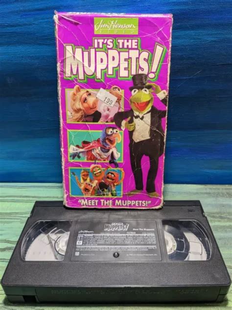 IT’S THE MUPPETS “Meet the Muppets" VHS Video Tape Jim Henson VHS TAPE ...