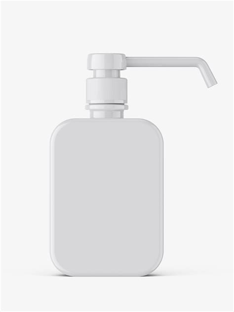 Sanitizer bottle mockup - Smarty Mockups