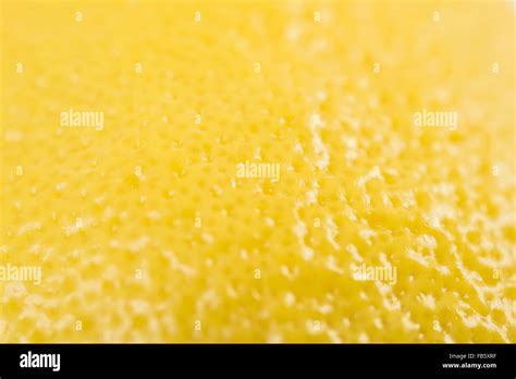 Yellow Lemon Peel Texture Macro Stock Photo - Alamy