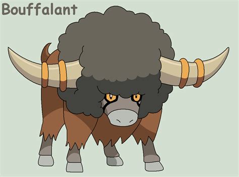 Bouffalant by Roky320 on DeviantArt