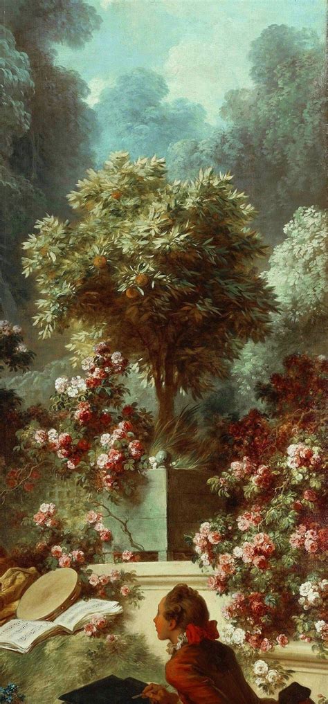 Jean-Honoré Fragonard (1732–1806) “The Progress of Love: Lover Crowned ...