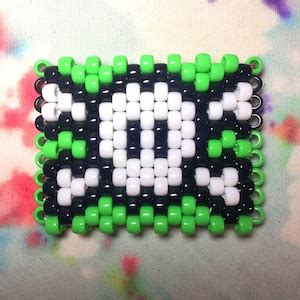 Scene Skull Kandi Cuff - Etsy