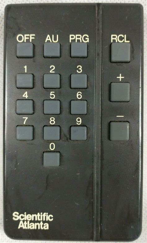 Scientific Atlanta cable box remote from the 90s : CableTV_Memories